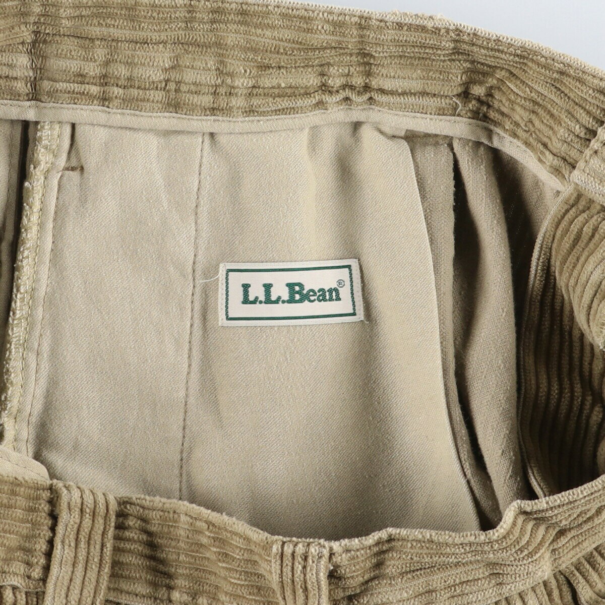 古着 80~90'S エルエルビーン L.L.Bean 太畝 ツータック コーデュロイパンツ メンズw37相当 ヴィンテージ /eaa515928 【中古】 【250209】
