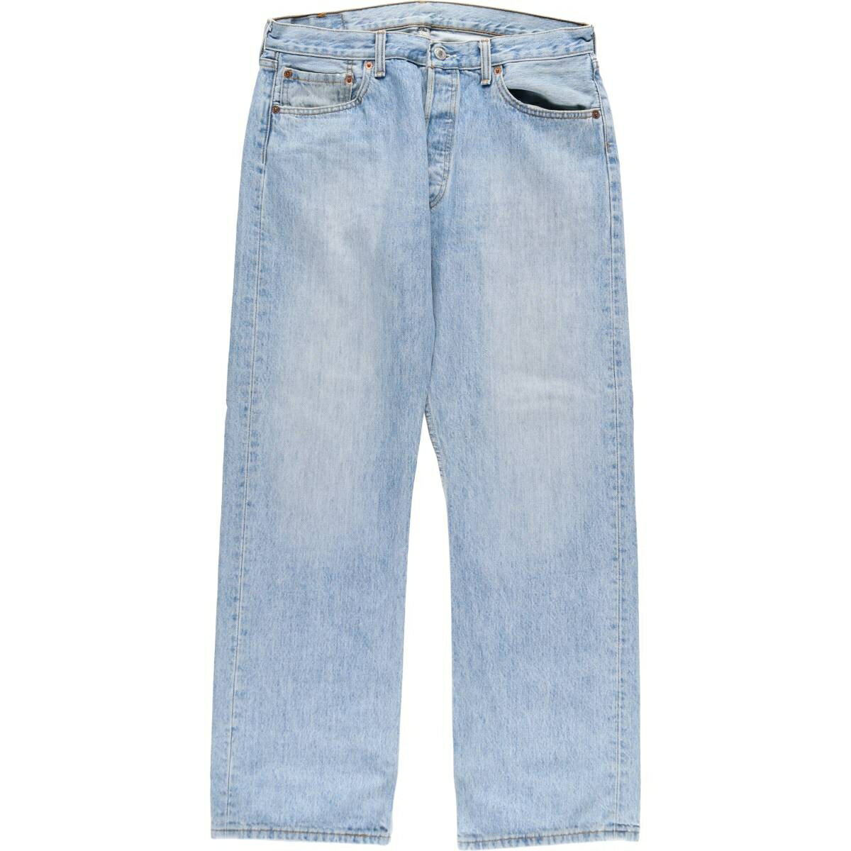 古着 リーバイス Levi's 501 ユーロモデル ストレートデニムパンツ メンズw33相当 /eaa520102 【中古】 【250215】 【ss2601_30】 ブルー系 春夏秋冬