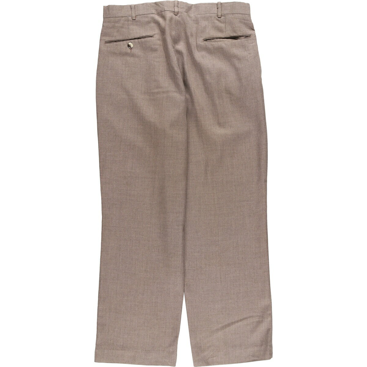 古着 ツータック スラックスパンツ メンズw34相当 /eaa520797 【中古】 【250222】