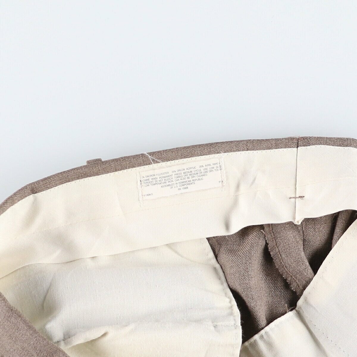 古着 ツータック スラックスパンツ メンズw34相当 /eaa520797 【中古】 【250222】