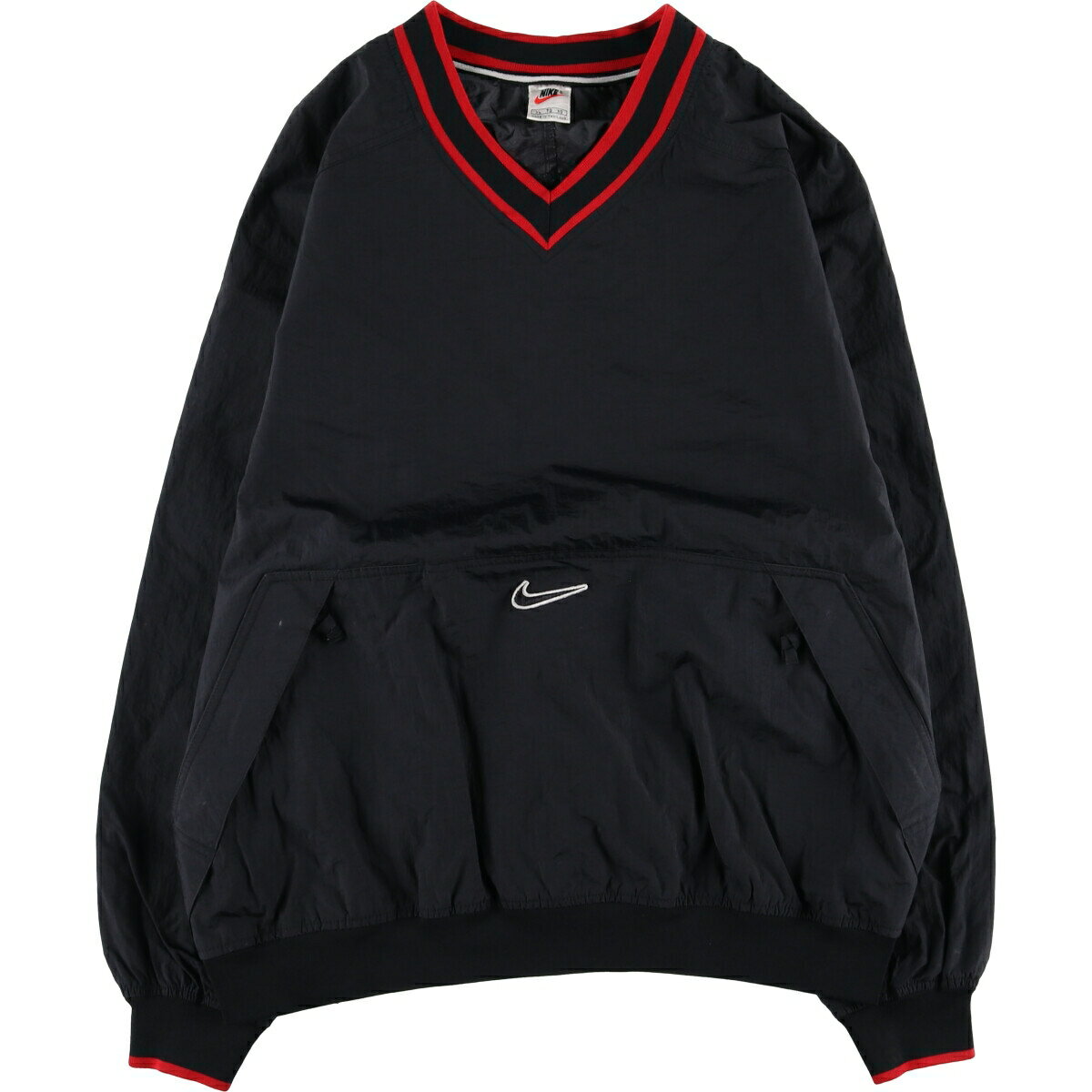 古着 90'S ナイキ NIKE Vネック ナイロンプルオーバー メンズXL相当 ヴィンテージ /eaa520958 【中古】 【250227】
