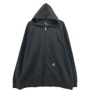 古着 カーハート Carhartt ORIGINAL FIT スウェットフルジップパーカー メンズXXL相当 /eaa520973 【中古】 【250308】(4)