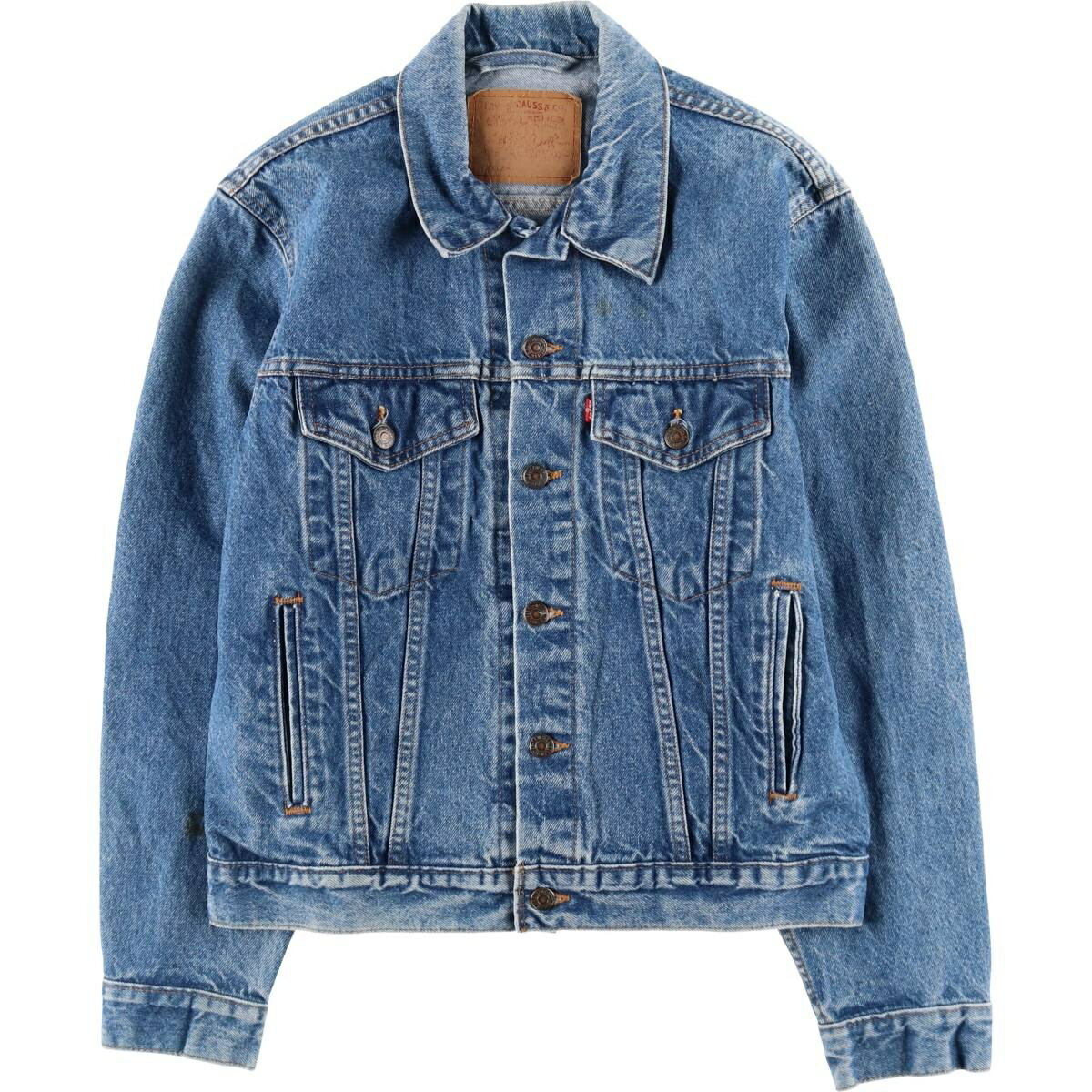 古着 90'S リーバイス Levi's 70506-0218 デニムジャケット Gジャン USA製 メンズS相当 ヴィンテージ /eaa521009 【中古】 【250214】