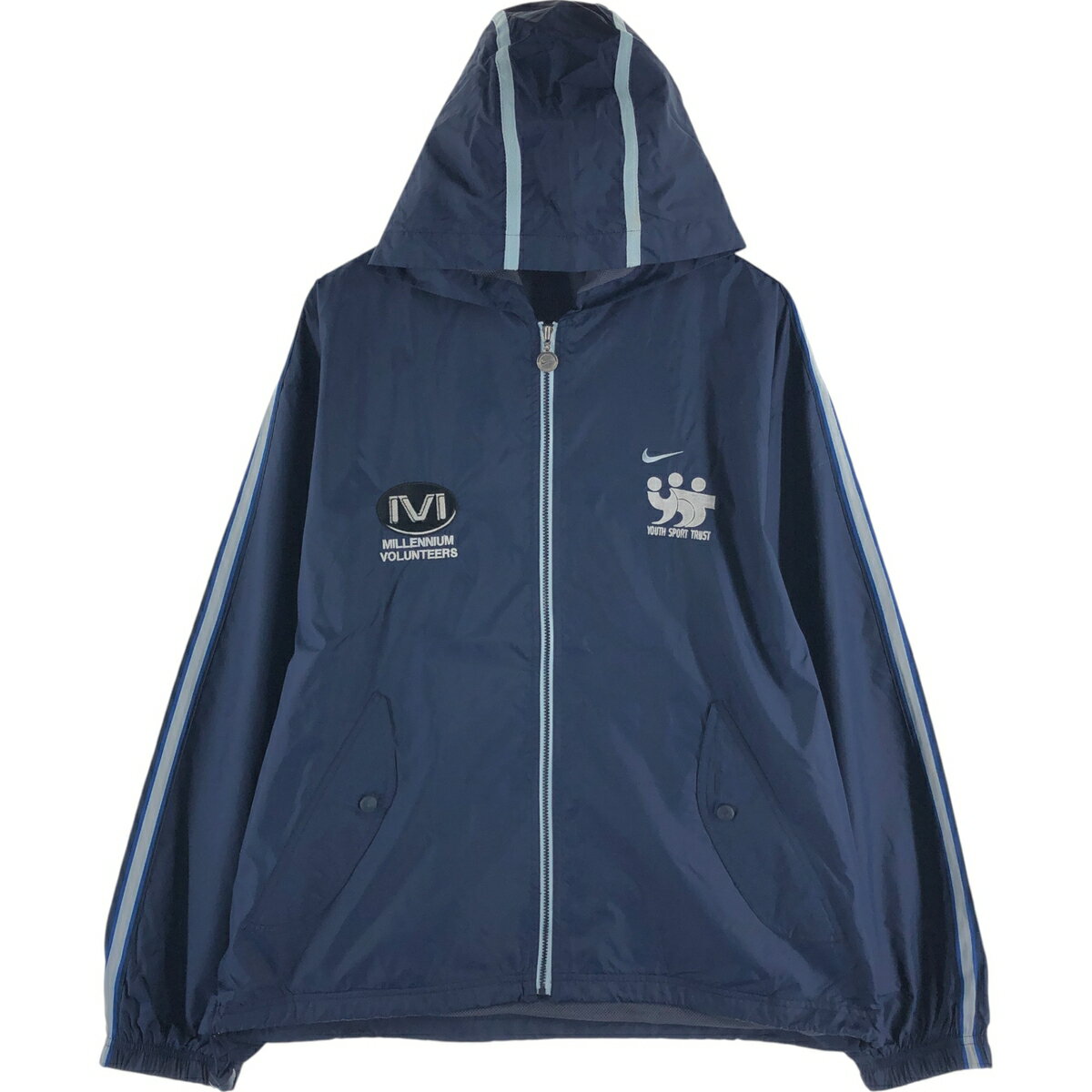 Rakuten - 古着 00'S ナイキ NIKE ナイロンパーカー メンズL相当 /eaa521037 【中古】 【250218】 【SS2603_30】