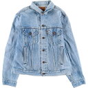 古着 80'S リーバイス Levi's デニムジャケット Gジャン USA製 メンズL相当 ヴィンテージ /eaa521125 【中古】 【250215】