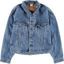 古着 90'S リーバイス Levi's 70598 4891 デカパッチ デニムジャケット Gジャン メンズM相当 ヴィンテージ /eaa521137 【中古...