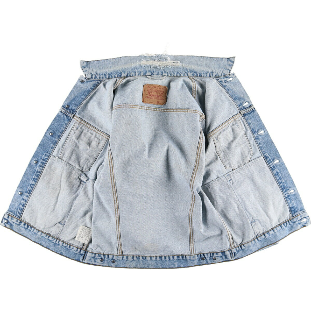 古着 90'S リーバイス Levi's 70503-02 ユーロモデル デニムジャケット Gジャン メンズM相当 ヴィンテージ /eaa521195 【中古】 【250222】