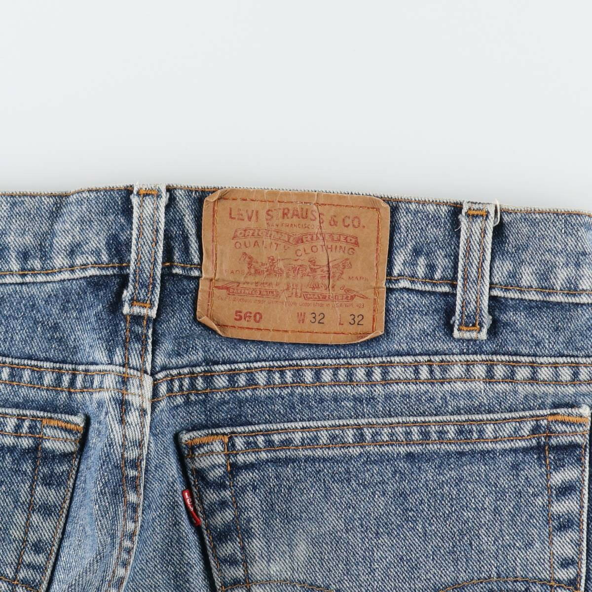 古着 リーバイス Levi's 560 テーパードデニムパンツ USA製 メンズw32相当 /eaa521251 【中古】 【250214】