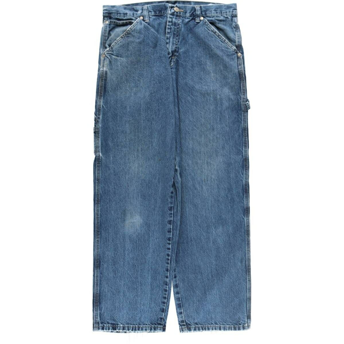 古着 ラングラー Wrangler デニムペインターパンツ メンズw33相当 /eaa521283    ブルー系 春夏秋冬 