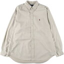 古着 ラルフローレン Ralph Lauren 長袖 ボタンダウンシャツ メンズXL相当 /eaa521413 【中古】 【250215】(4)