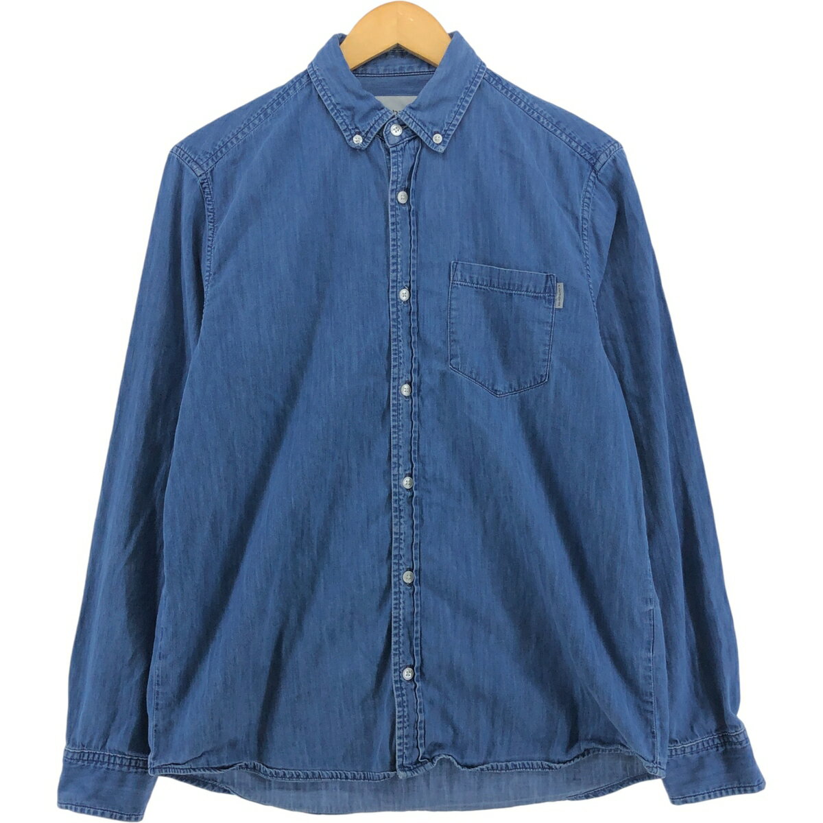 古着 カーハート Carhartt ボタンダウン 長袖 ダンガリーシャツ メンズM相当 /eaa521429 【中古】 【250216】 【ss2601_10】