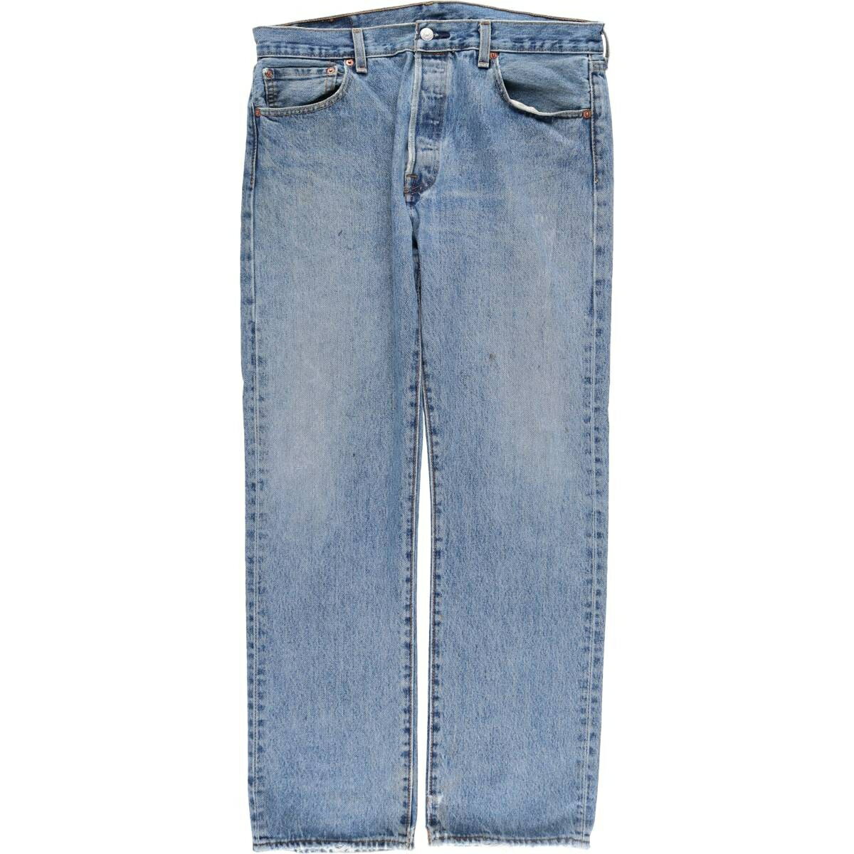 古着 リーバイス Levi's 501 ストレートデニムパンツ メンズw36相当 /eaa521600 【中古】 【250217】 【ss2601_30】 ブルー系 春夏秋冬