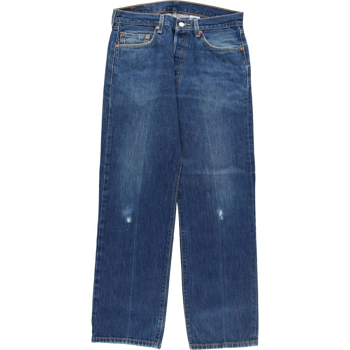古着 リーバイス Levi's 501 ストレートデニムパンツ メンズw33相当 /eaa521633 【中古】 【250216】 【ss2601_30】 ブルー系 春夏秋冬