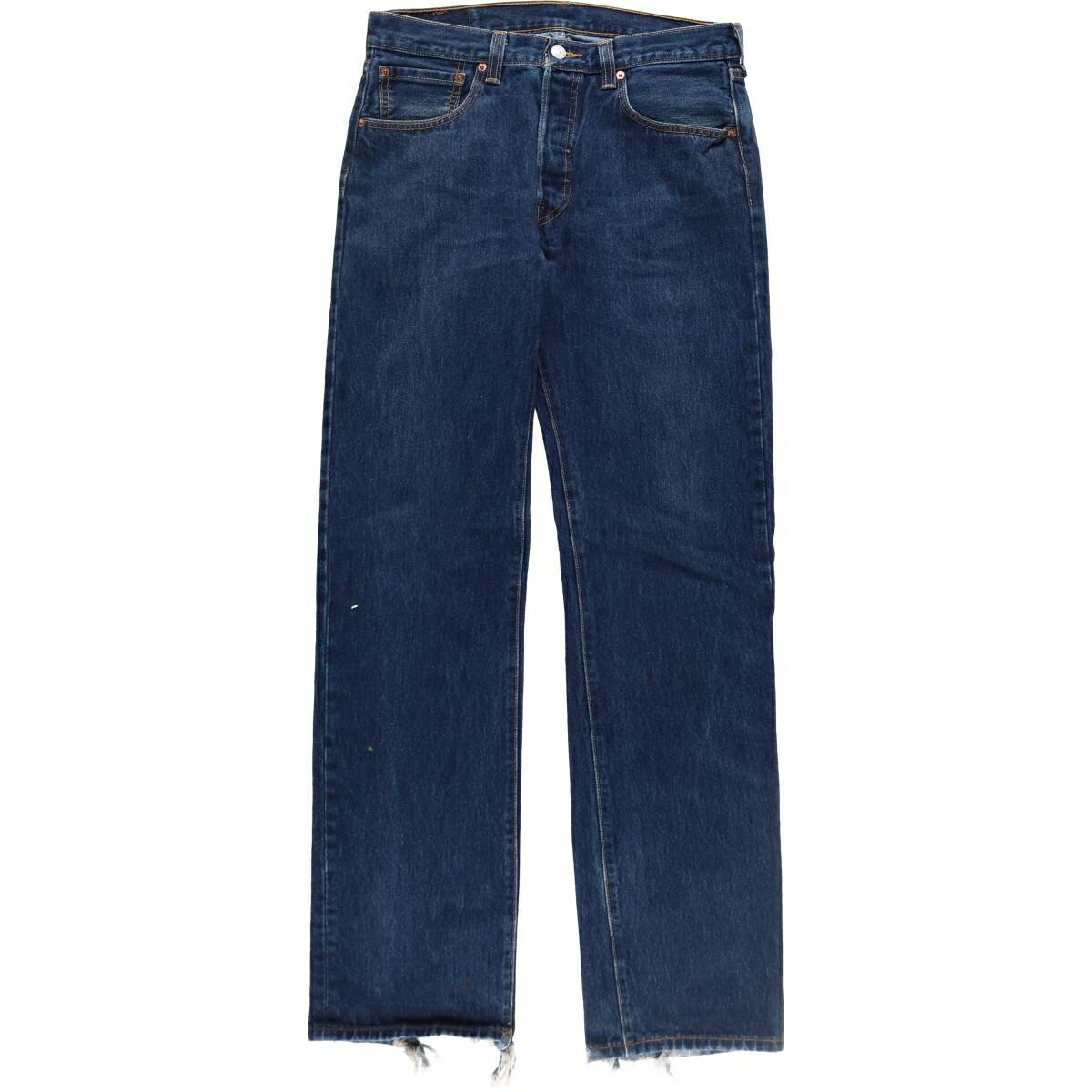 古着 リーバイス Levi's 501 ストレートデニムパンツ メンズw33相当 /eaa521635 【中古】 【250216】 【ss2601_30】 ブルー系 春夏秋冬