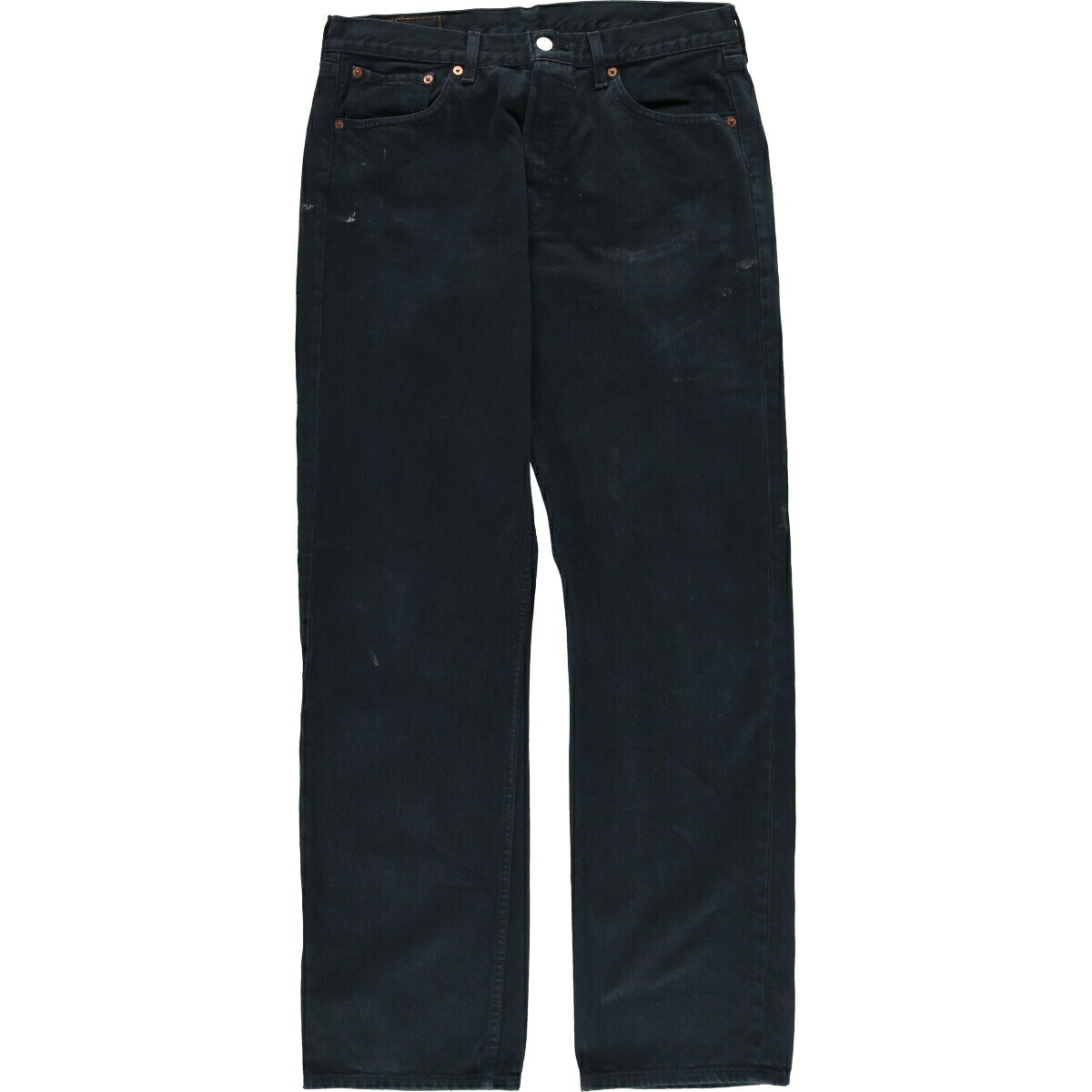古着 リーバイス Levi's 501 ユーロモデル ブラックデニム ストレートデニムパンツ メンズw33相当 /eaa521698 【中古】 【250217】 【ss2601_30】 ブラック系 春夏秋冬
