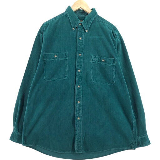 古着 90'S エディーバウアー Eddie Bauer 黒タグ 長袖 ボタンダウン コーデュロイシャツ メンズL相当 ヴィンテージ /eaa521756 【中古】 【250301】 古着 90'S エディーバウアー Eddie Bauer 黒タグ 長袖 ボタンダウン コーデュロイシャツ メンズL相当 ヴィンテージ /eaa521756 【中古】 【250301】