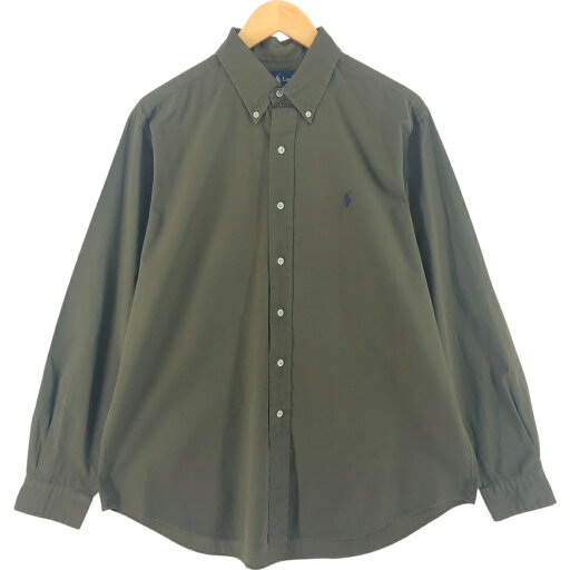 古着 ラルフローレン Ralph Lauren CLASSIC FIT 長袖 ボタンダウンシャツ メンズL相当 /eaa521816 【中古】 【250218】 古着 ラルフローレン Ralph Lauren CLASSIC FIT 長袖 ボタンダウンシャツ メンズL相当 /eaa521816 【中古】 【250218】