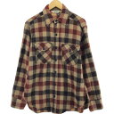 古着 70'S ウールリッチ WOOLRICH バッファローチェック ウールシャツ メンズM相当 ヴィンテージ /eaa522377 【中古】 【250309】
