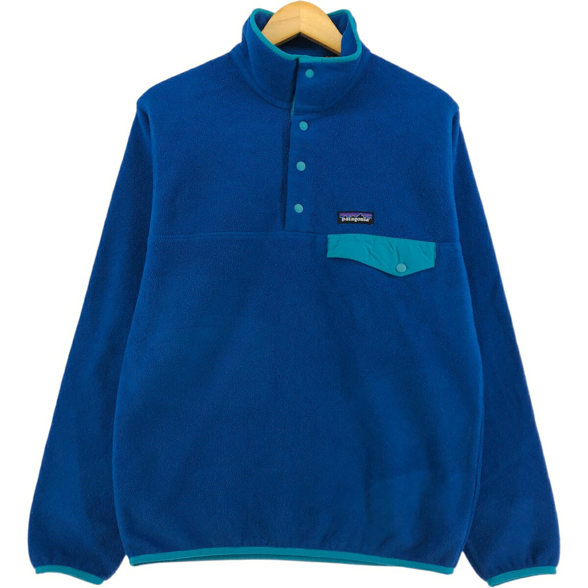 古着 パタゴニア Patagonia ライトウェイトシンチラスナップT 25580SFA16 ハーフスナップ フリースプルオーバー メンズS相当 /eaa522434 【中古】 【250314】