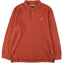 古着 90~00'S ティンバーランド Timberland 長袖 ポロシャツ メンズL相当 ヴィンテージ /eaa522460 【中古】 【250310】