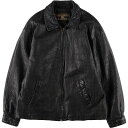 古着 MEMBERS ONLY スイングトップタイプ レザーブルゾン メンズM相当 /eaa522613 【中古】 【250314】(4)