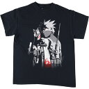 古着 NARUTO SHIPPUDEN ナルト疾風伝 アニメ キャラクタープリントTシャツ メンズM相当 /eaa522675 【中古】 【250305】 【SS2509_30】