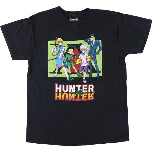 古着 HUNTER HUNTER ハンターハンター アニメ キャラクタープリントTシャツ メンズM相当 /eaa522681 【中古】 【250305】 古着 HUNTER HUNTER ハンターハンター アニメ キャラクタープリントTシャツ メンズM相当 /eaa522681 【中古】 【250305】