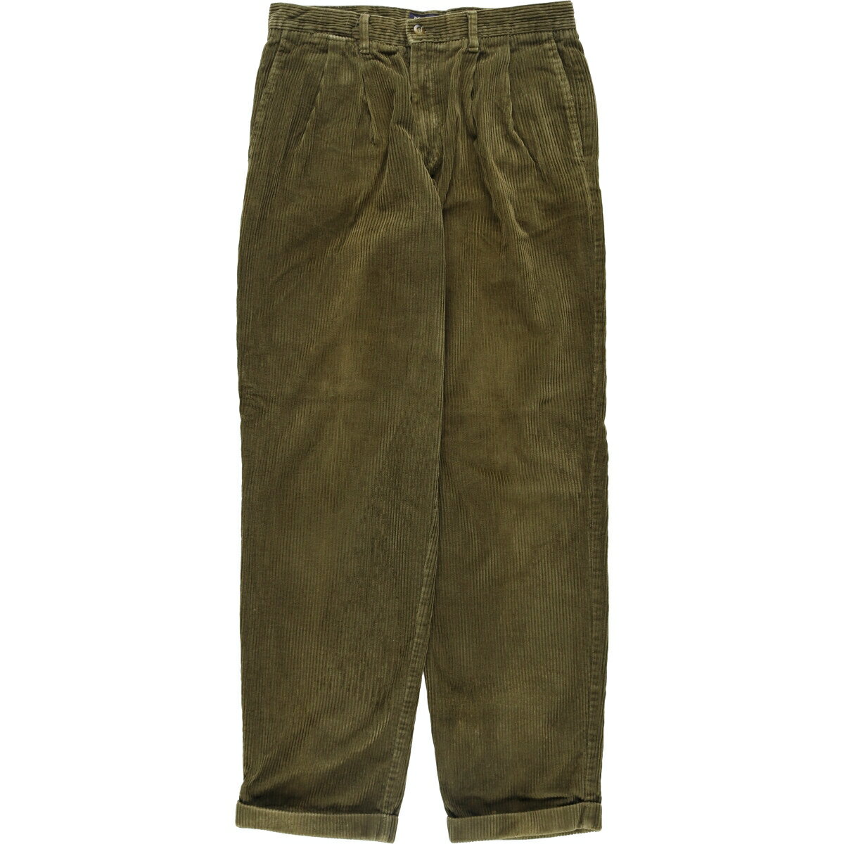 古着 90'S リーバイス Levi's DOCKERS Khakis ツータック 太畝 コーデュロイパンツ メンズw33相当 ヴィンテージ /eaa522783 【中古】 【250228】 【ss2601_10】