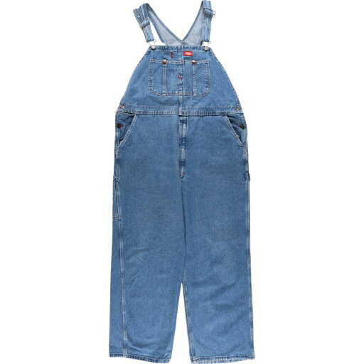 古着 ビッグサイズ ディッキーズ Dickies デニムオーバーオール メンズw40相当 /eaa522856 【中古】 【250303】 【SS2506_30】 古着 ビッグサイズ ディッキーズ Dickies デニムオーバーオール メンズw40相当 /eaa522856 【中古】 【250303】 【SS2506_30】