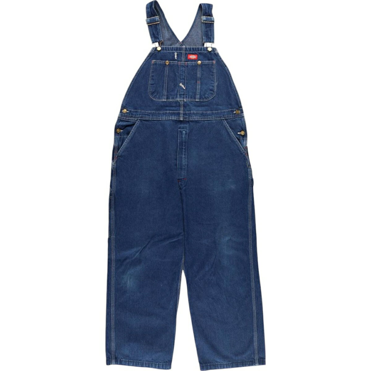 古着 ビッグサイズ ディッキーズ Dickies デニムオーバーオール メンズw40相当 /eaa522858 【中古】 【250303】 【SS2506_30】