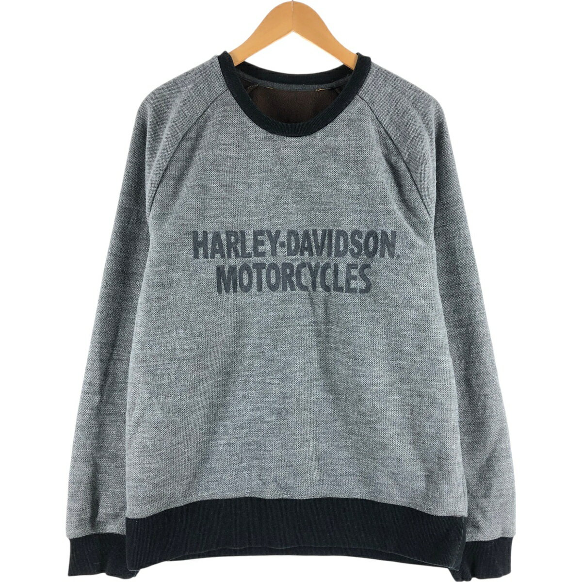 Rakuten - 古着 Harley-Davidson ハーレーダビッドソン アドバタイジング スウェットシャツ トレーナー メンズL相当 /eaa523071 【中古】 【250227】 【SS2603_30】