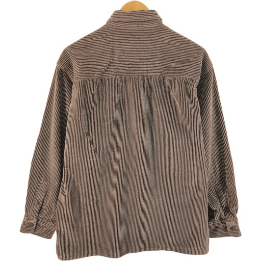 古着 90~00'S セントジョンズベイ ST JOHN'S BAY Heavyweight 太畝 長袖 コーデュロイシャツ メンズM相当 レギュラーカラー /eaa523237 【中古】 【250302】