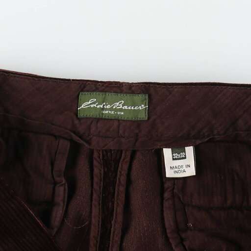 古着 エディーバウアー Eddie Bauer ツータック コーデュロイパンツ メンズw33相当 /eaa523324 【中古】 【250223】