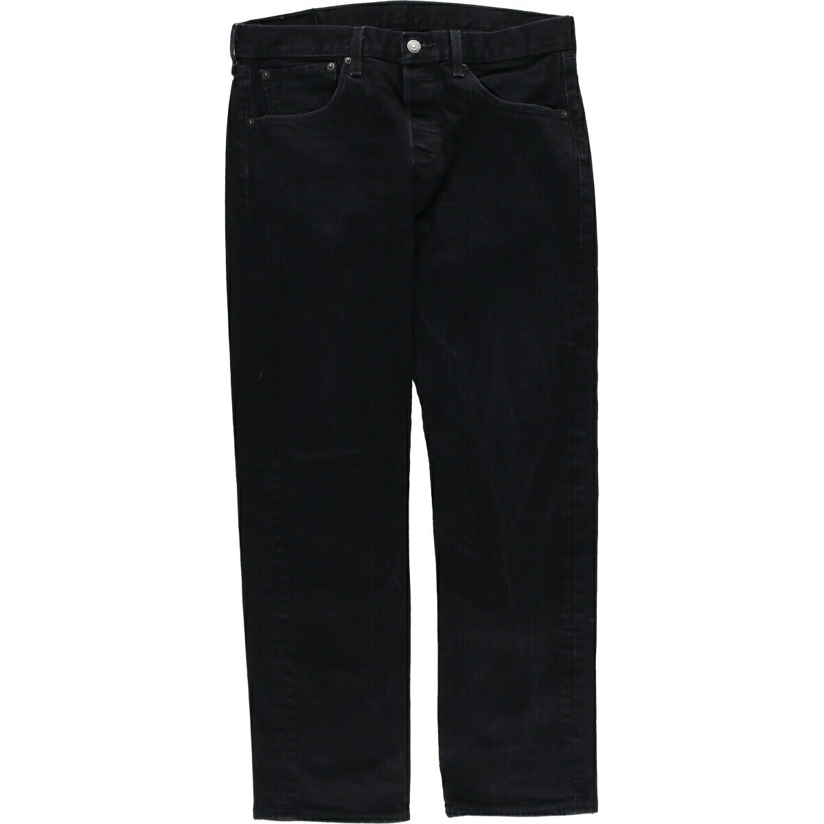 古着 リーバイス Levi's 501 ブラックデニム ストレートデニムパンツ メンズw34相当 /eaa523411 【中古】 【250222】