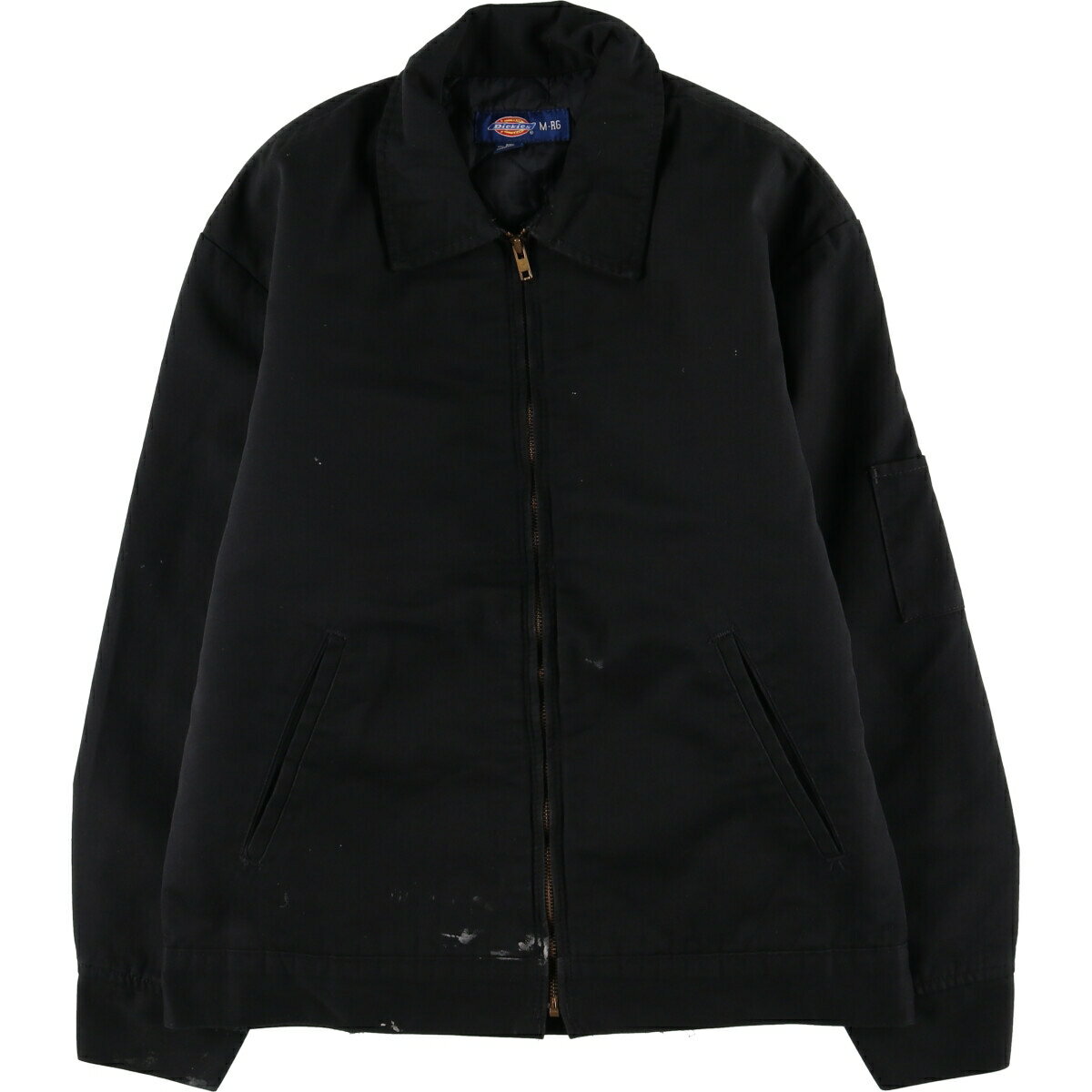 乐天商城 - 古着 ディッキーズ Dickies 中綿入り ワークジャケット メンズM相当 /eaa523438 【中古】 【250302】 【SS2603_30】 ブラック系 春秋冬