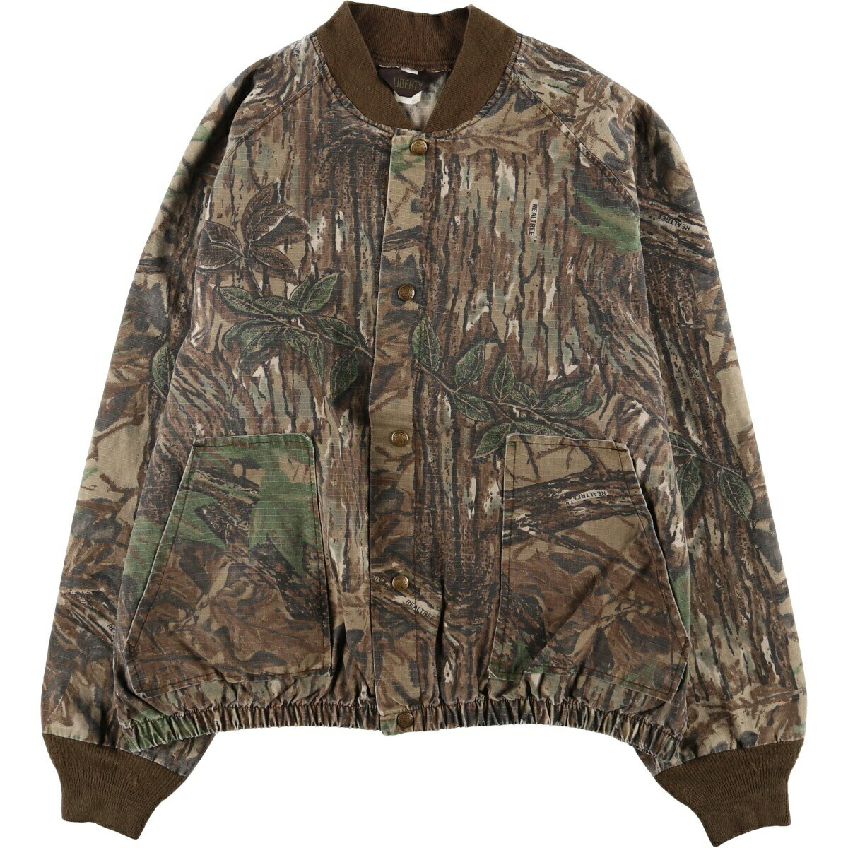 Rakuten - 古着 90'S LIBERTY 迷彩柄 リアルツリーカモ コットンブルゾン USA製 メンズXL相当 ヴィンテージ /eaa523477 【中古】 【250305】 【SS2603_30】