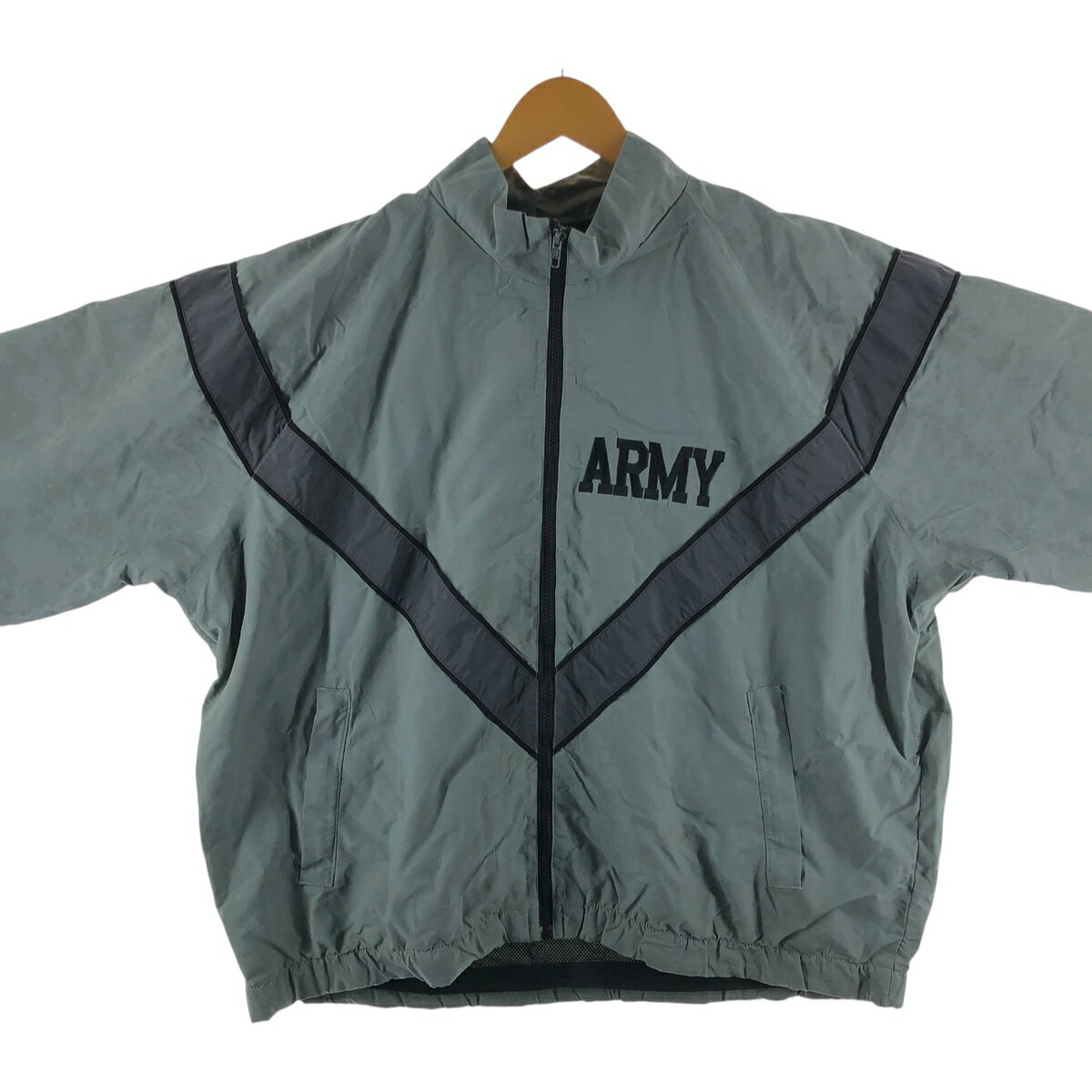 古着 米軍実品 U.S.ARMY 00'S SKILCRAFT IPFU トレーニングジャケット ACU デジタルカモ 迷彩柄 ナイロンジャケット USA製 LARGE/REGULAR メンズL相当 /eaa523640 【中古】 【250224】