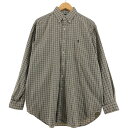 古着 ラルフローレン Ralph Lauren BLAKE 長袖 ボタンダウンチェックシャツ メンズM相当 /eaa523754 【中古】 【250222】(4)