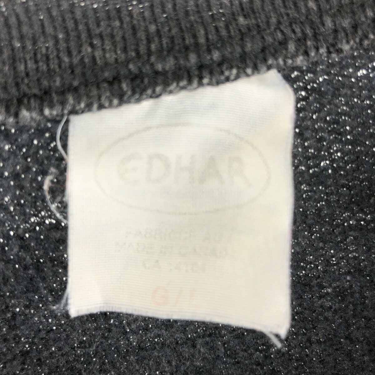 古着 EDHAR プリントスウェットシャツ トレーナー メンズL相当 ヴィンテージ /eaa523770 【中古】 【250224】