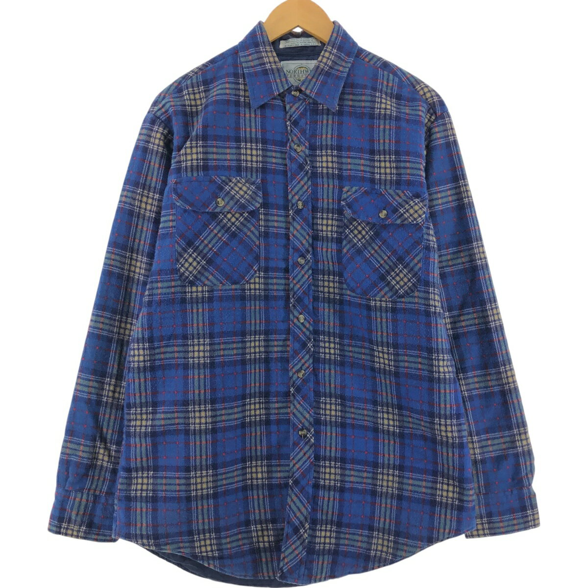 古着 00'S ノースウエストテリトリー NORTH WEST TERRITORY 長袖 フランネルチェックシャツ メンズM相当 /eaa524022 【中古】 【250224】 【SS2603_50】