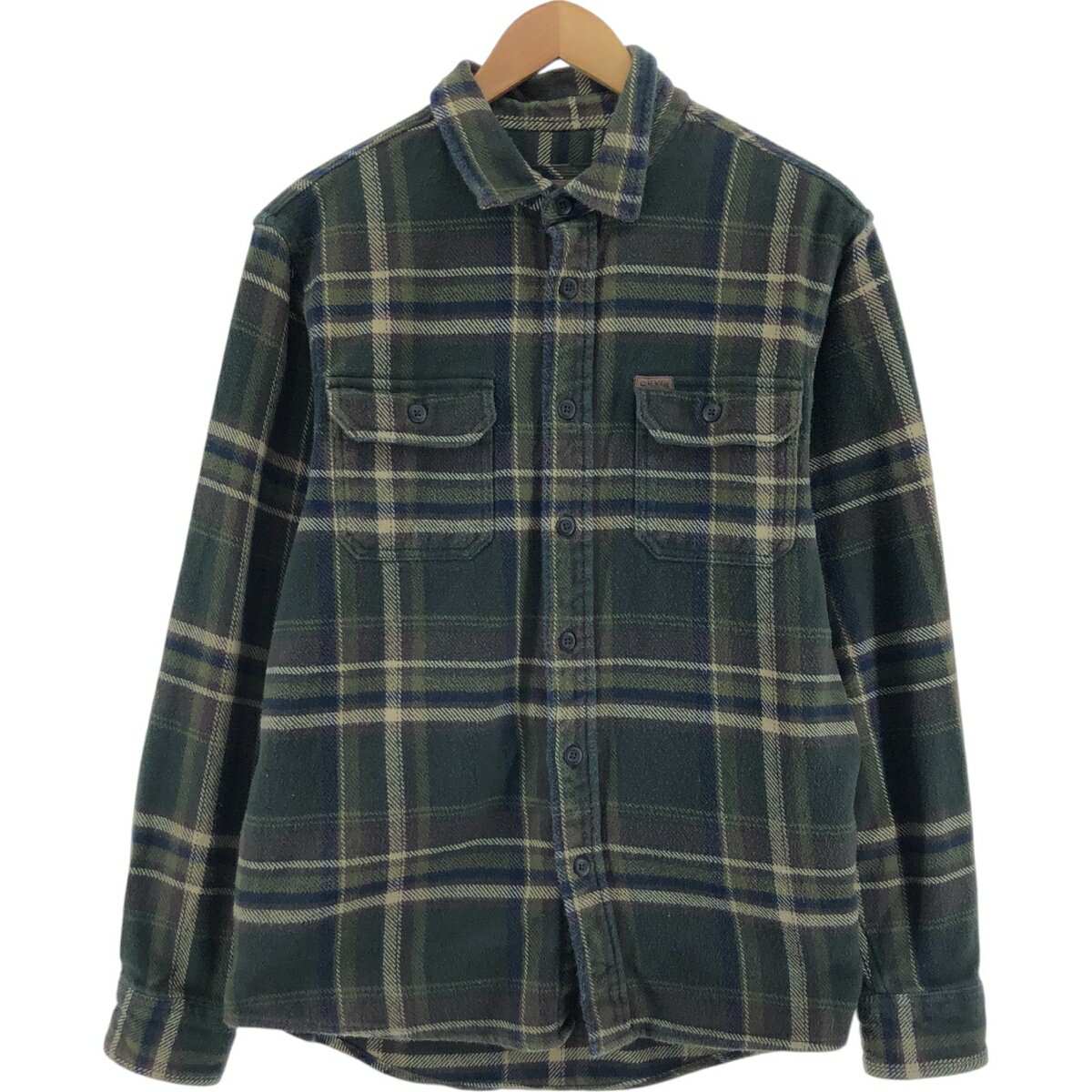 古着 00'S オービス ORVIS 長袖 フランネルチェックシャツ メンズM相当 /eaa524120 【中古】 【250223】