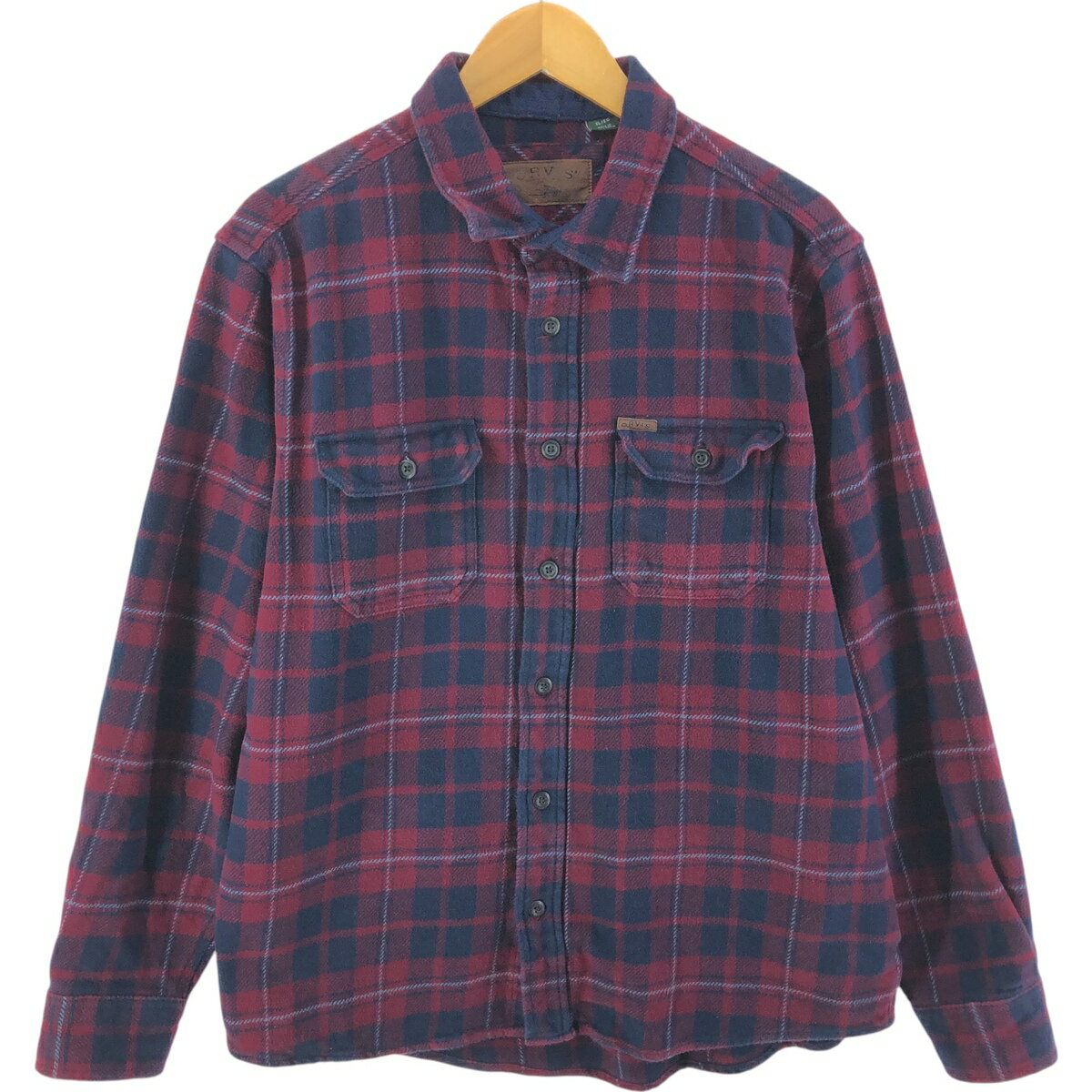古着 オービス ORVIS 長袖 フランネルチェックシャツ メンズXL相当 /eaa524197 【中古】 【250226】 【ss2601_30】