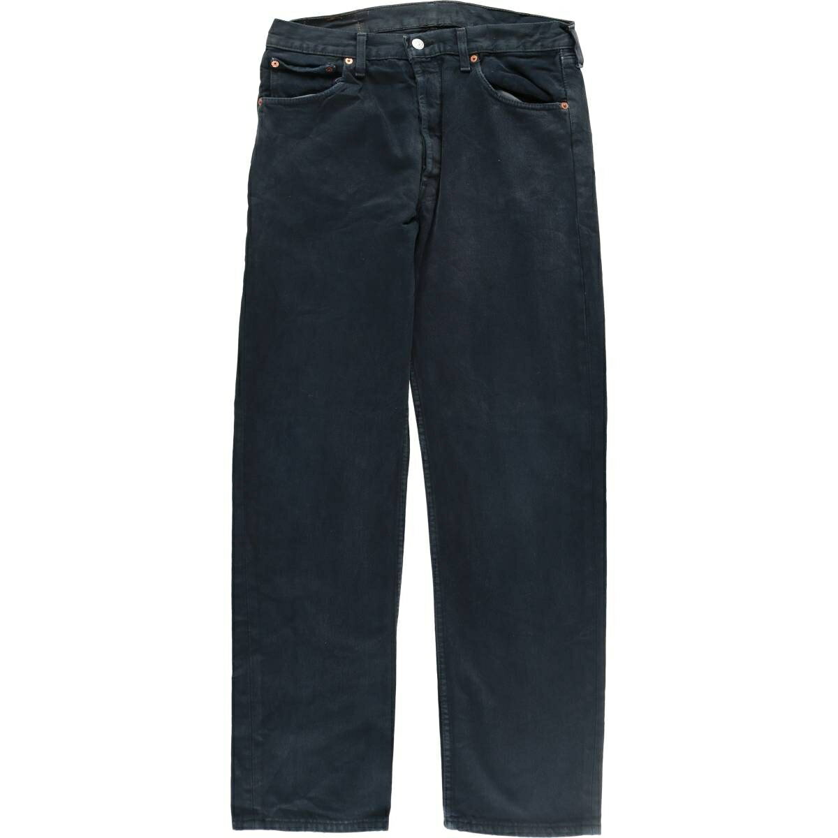 古着 リーバイス Levi's 00501-0165 ユーロモデル ブラックデニム ストレートデニムパンツ 英国製 メンズw34相当 /eaa524379 【中古】 【250227】