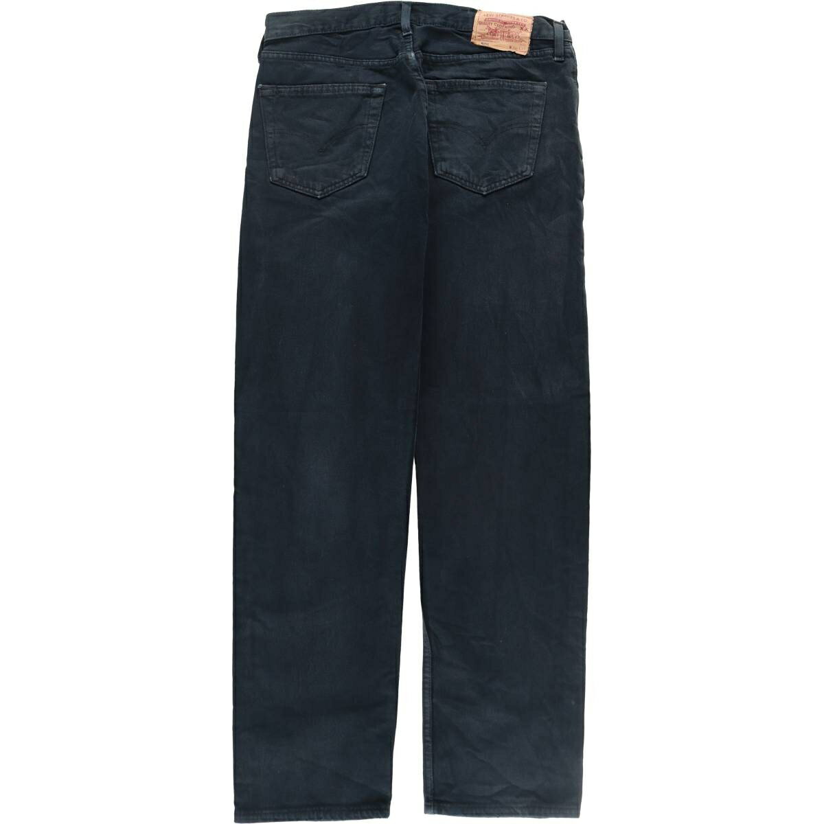 古着 リーバイス Levi's 00501-0165 ユーロモデル ブラックデニム ストレートデニムパンツ 英国製 メンズw34相当 /eaa524379 【中古】 【250227】