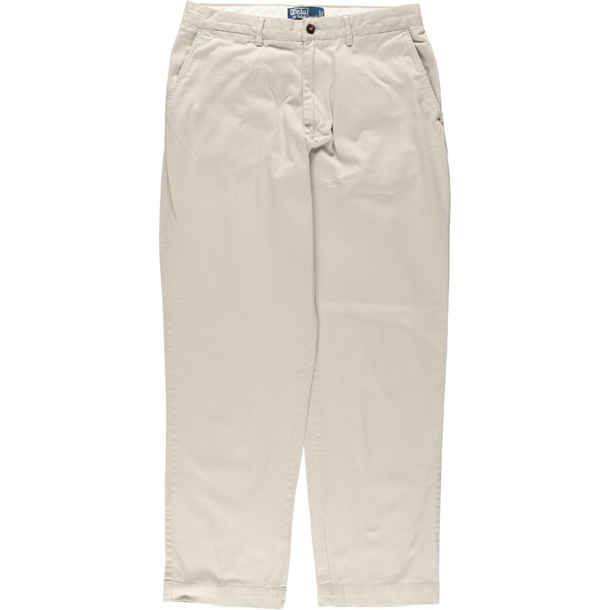 商品詳細 ブランド・Ralph Lauren・ラルフローレン・ 特徴・コインポケット付き・ジッパーフライ・ワイドパンツ・ モデル/形状・POLO by Ralph Lauren・チノパンツ・ 素材・コットン:100%・ 色・ベージュ系・ 柄・無地・ロゴパッチ・ 生産国・インドネシア製・ 年代 サイズ・表記サイズ:33/32・ウエスト:84cm・股上:34.5cm・股下:78cm・もも周り:66cm・裾周り:45cm・ コンディション・B・ カテゴリ・メンズ・ボトムス・ロングパンツ・チノパン・ 商品番号・eaa524387・ 取扱店・・ スタッフコメントRalph Lauren POLO by Ralph Lauren チノパンツ / 商品番号 eaa524387 USEDですので使用感などございますが、まだまだご愛用していただけます。 古着という事をご理解の上ご注文よろしくお願いします。 【状態追記】 ●後、ウエスト・左ポケットに汚れ ●前、左ポケット内側に汚れ※状態は当社独自の基準です。 表記サイズウエスト股上股下もも周り裾周り 33/32(※着用感、表記サイズは目安です。)84cm34.5cm78cm66cm45cm ※測定値の若干の誤差はご了承下さい。サイズガイドはこちら ブランドRalph Laurenラルフローレン 特徴コインポケット付き / ジッパーフライ / ワイドパンツモデル/形状POLO by Ralph Lauren / チノパンツ素材コットン:100%色ベージュ系柄無地 / ロゴパッチ生産国インドネシア製年代-カテゴリチノパン商品番号eaa524387取扱店　　 ラルフローレンの他の商品を見るチノパンの他の商品を見る