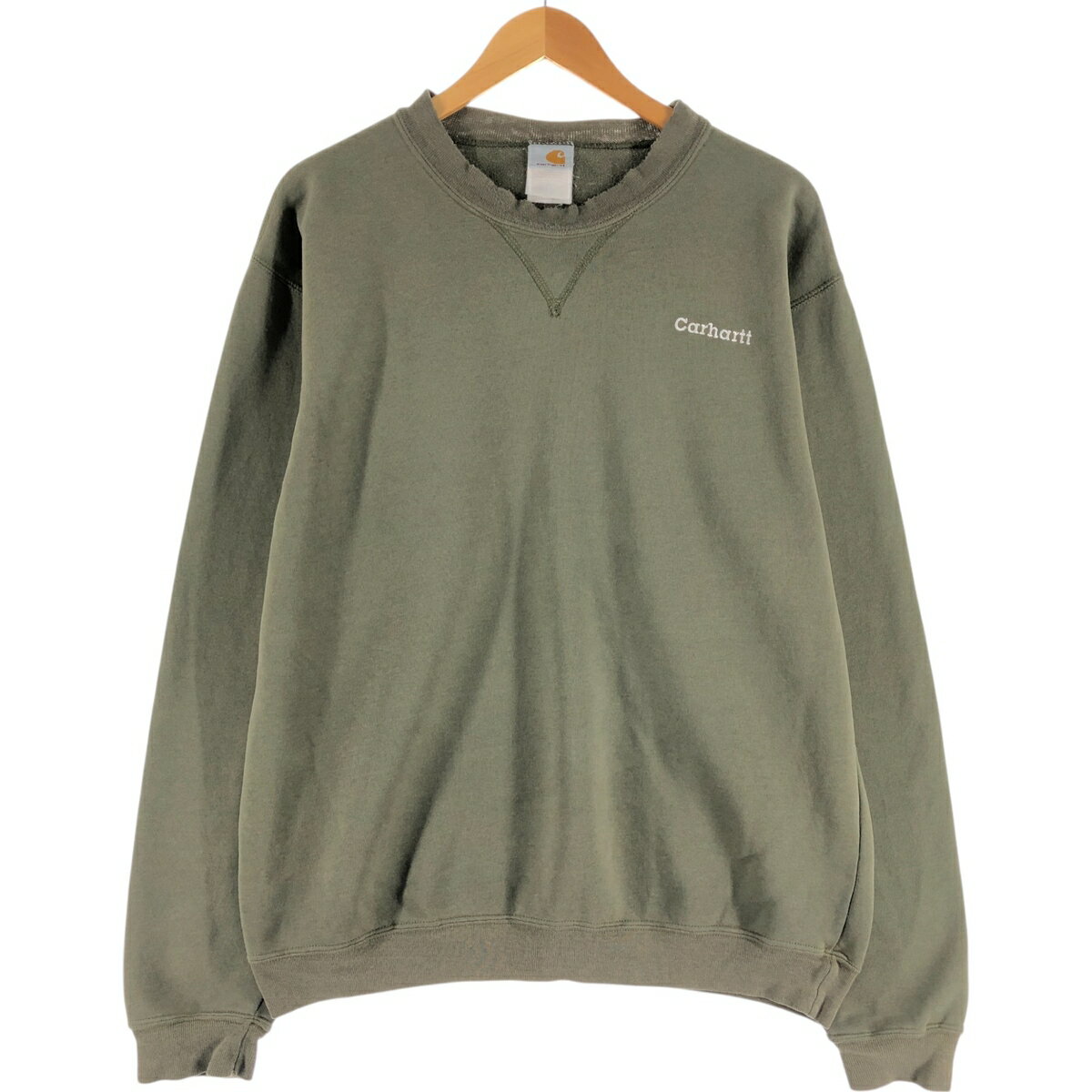 楽天市場】CARHARTT（カラーカーキグリーン）（スウェット