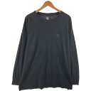 古着 90'S ティンバーランド Timberland WEATHERGEAR バックプリント ロングTシャツ ロンT USA製 メンズXL相当 ヴィンテージ /eaa524498 【中古】 【250316】