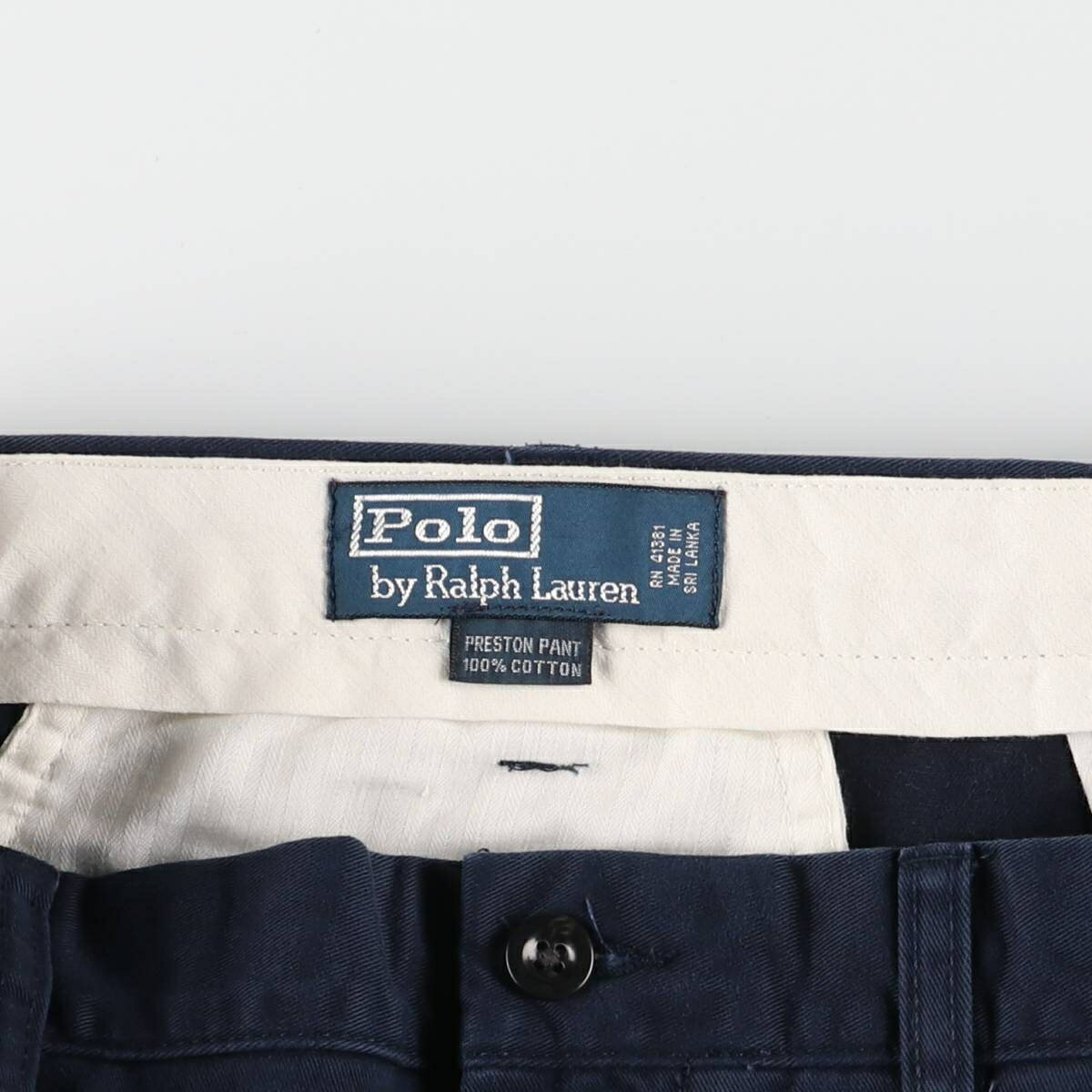 古着 ラルフローレン Ralph Lauren POLO by Ralph Lauren PRESTON PANT チノパンツ メンズw36相当 /eaa524816 【中古】 【250310】