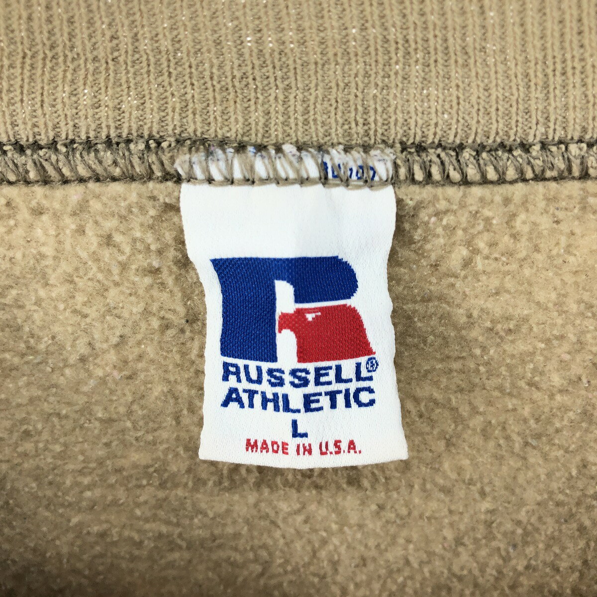 古着 90'S ラッセル Russell 無地 ブランクスウェットシャツ トレーナー USA製 メンズL相当 ヴィンテージ /eaa524860 【中古】 【250303】