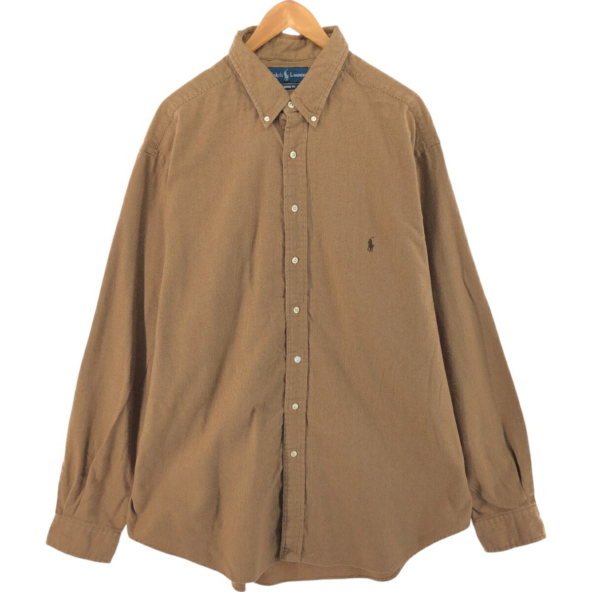 商品詳細 ブランド・Ralph Lauren・ラルフローレン・ 特徴・レギュラーカラー・長袖・ モデル/形状・CLASSIC FIT・長袖 ライトネルチェックシャツ・ 素材・コットン:100%・ 色・ブラウン系 茶色・ 柄・チェック柄・ワン...